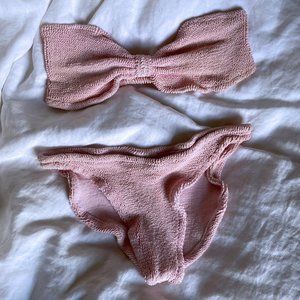 Hunza G Jean Bikini Baby Pink